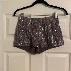 Forever 21 sequin shorts